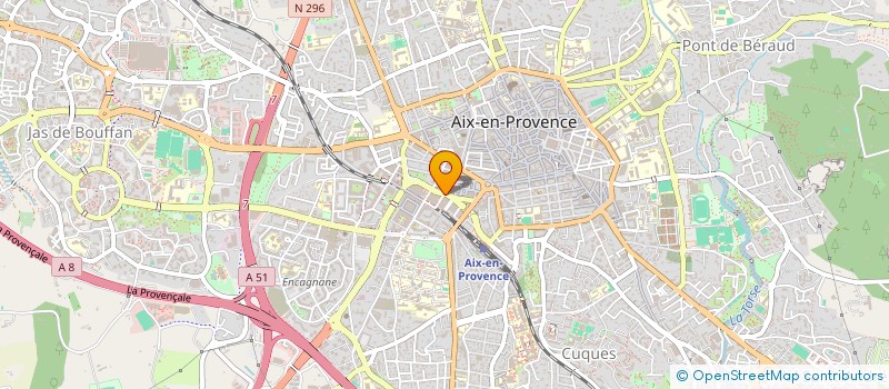 localisation de l'entreprise ASS LES LUMIERES à AIX-EN-PROVENCE