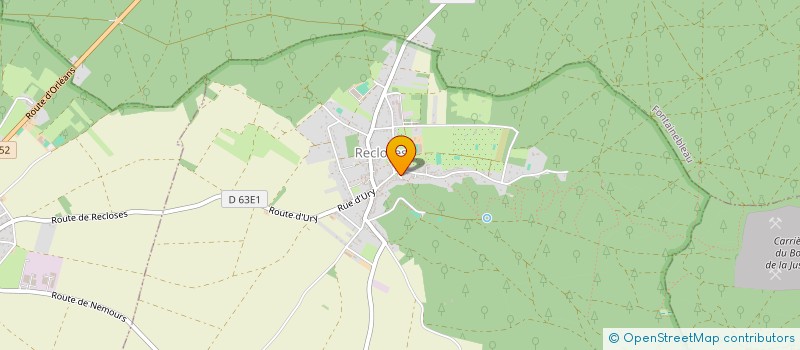 localisation de l'entreprise ASS LES MANGEURS D'ETOILES  RECLOSES