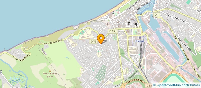 localisation de l'entreprise ASS LES MOUSSAILLONS à DIEPPE