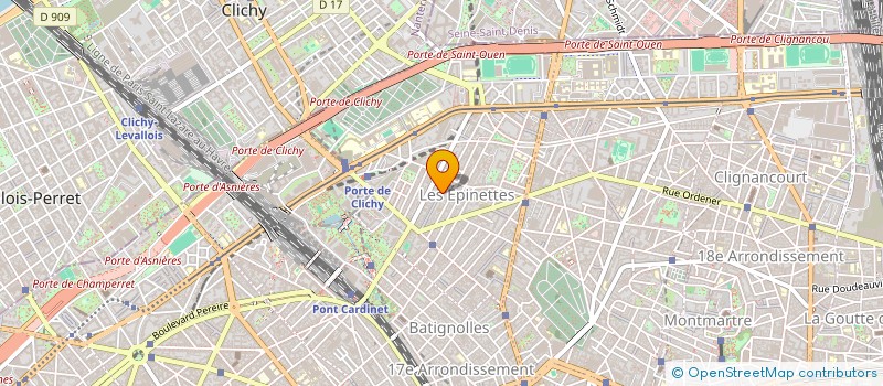 localisation de l'entreprise ASS LES ONDES à PARIS