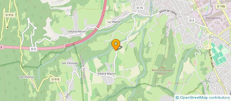 localisation de l'entreprise ASS LES P'TITS CAVALIERS MOTTERAINS  LA MOTTE SERVOLEX