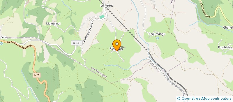 localisation de l'entreprise ASS LES P'TITS NIOULES  LES SAUVAGES