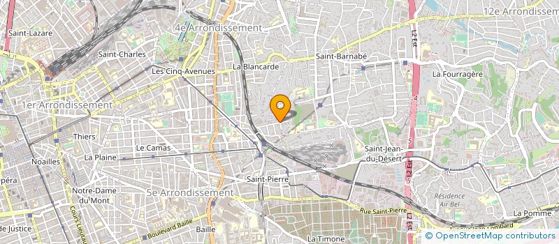 localisation de l'entreprise ASS LES PERVENCHES à MARSEILLE