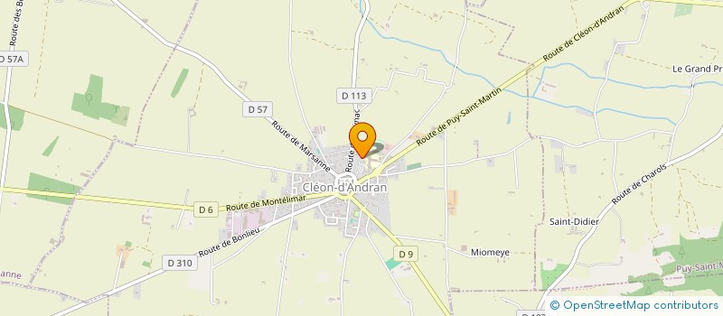 localisation de l'entreprise ASS LES PETITES CANAILLES à PUY-SAINT-MARTIN