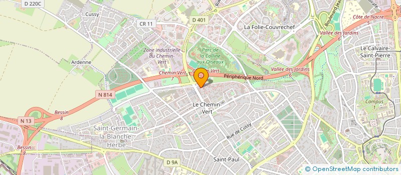 localisation de l'entreprise ASS LES PETITS DEBROUILLARDS NORMANDS à CAEN