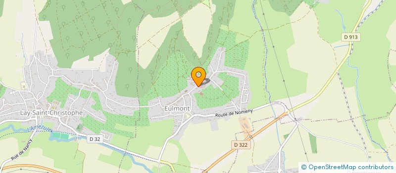 localisation de l'entreprise ASS LES PETITS LOUPS DES VIGNOTTES  EULMONT