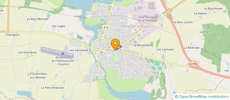 localisation de l'entreprise ASS LES PIT'CHOUNS à OMBREE D'ANJOU