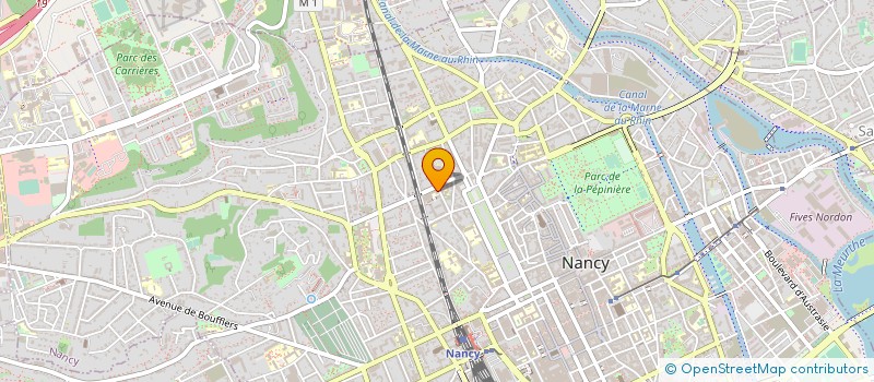 localisation de l'entreprise ASS LES PORTES D OR MAGIQUES DE LORRAINE  NANCY