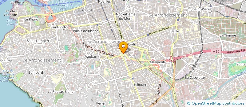localisation de l'entreprise ASS LES PROPRES DEMEURES à MARSEILLE