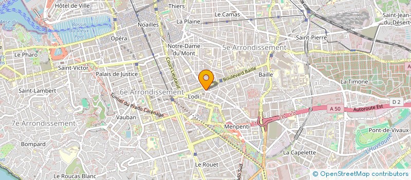 localisation de l'entreprise ASS LES RAPTUS ANXIEUX à MARSEILLE