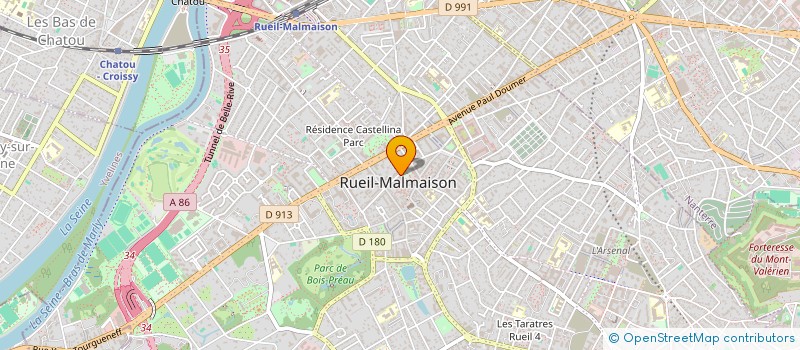 localisation de l'entreprise ASS LES RENCONTRES DE L'HISTOIRE à RUEIL-MALMAISON