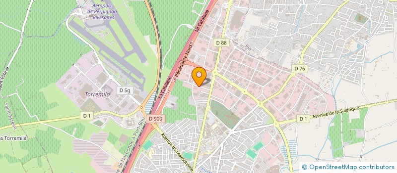 localisation de l'entreprise ASS LES RESTOS DU COEUR DES PO à PERPIGNAN