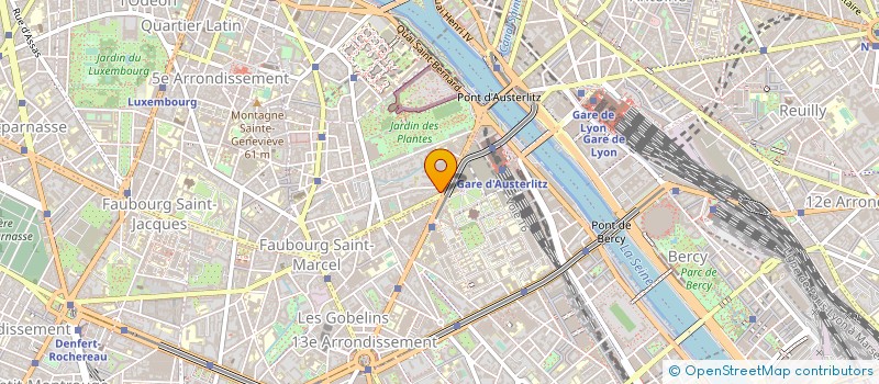 localisation de l'entreprise ASS  LES SEMINAIRES DES GOBELINS  PARIS