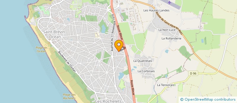 localisation de l'entreprise ASS LES SONNEURS DU PAYS DE RETZ à SAINT-BREVIN-LES-PINS