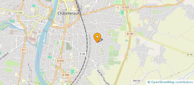 localisation de l'entreprise ASS LES TEMOINS DE JEHOVAH DE CHATELLER à CHATELLERAULT