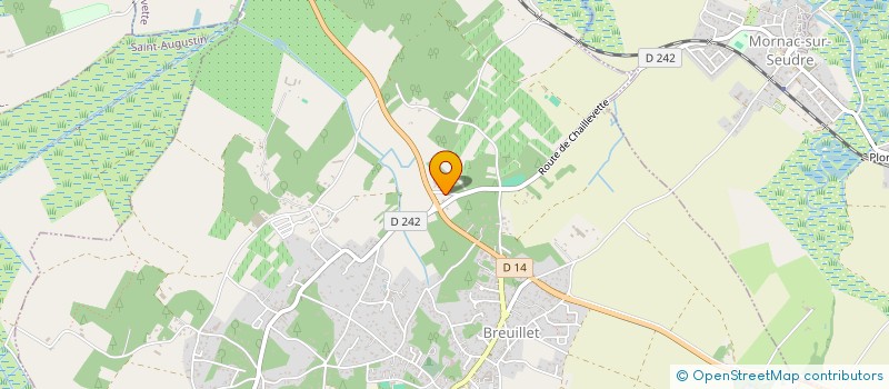 localisation de l'entreprise ASS LES TEMOINS DE JEHOVAH DE ROYAN à BREUILLET