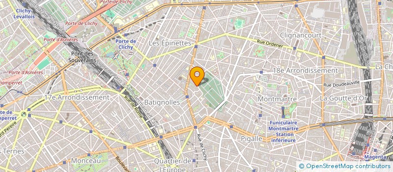 localisation de l'entreprise ASS LES TROIS LOUPS  PARIS