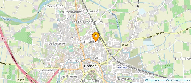 localisation de l'entreprise ASS LES TROUBADOURS DES PRINCES à ORANGE