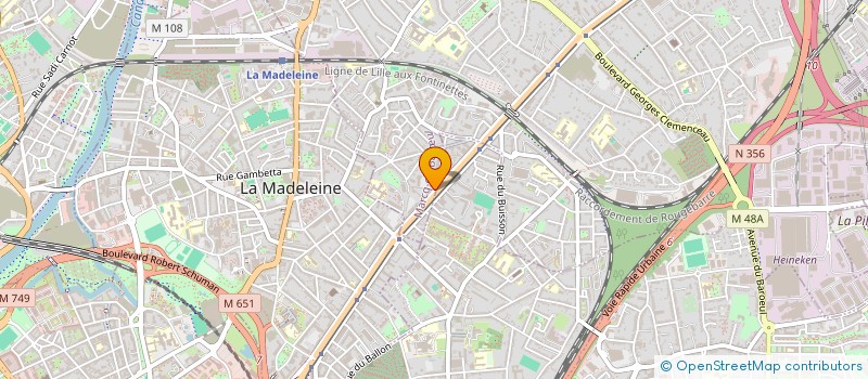 localisation de l'entreprise ASS LEZARD NUMERIQUE à MARCQ-EN-BARŒUL