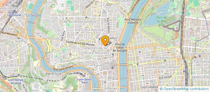 localisation de l'entreprise ASS LIAISONS RHONE ALPES GENEVE à LYON