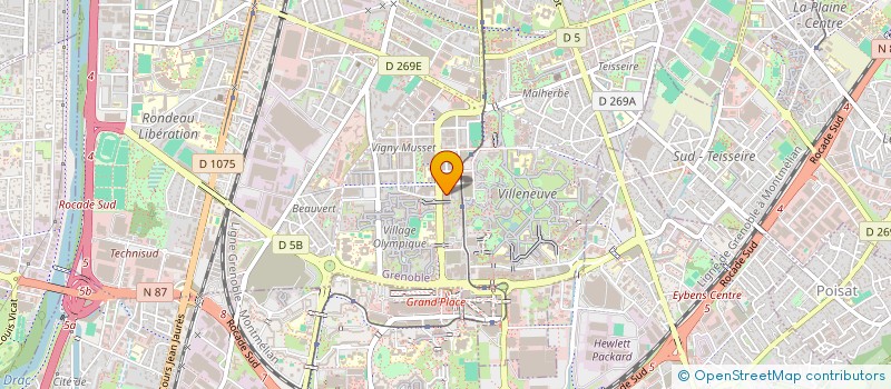 localisation de l'entreprise ASS LIBERALE PRATICIENS EXPL DU SOMMEIL à GRENOBLE