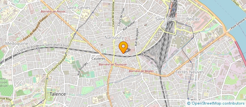 localisation de l'entreprise ASS LIBERTE EGALITE RESPECT AU TRAVAIL  BORDEAUX