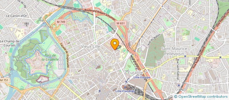 localisation de l'entreprise ASS LILLE NORD à LILLE