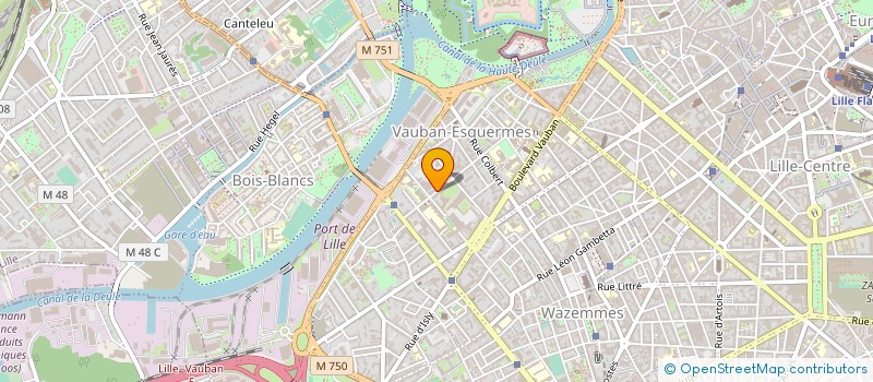 localisation de l'entreprise ASS LILLE ORIENTATION RELAIS EMPLOI à LILLE