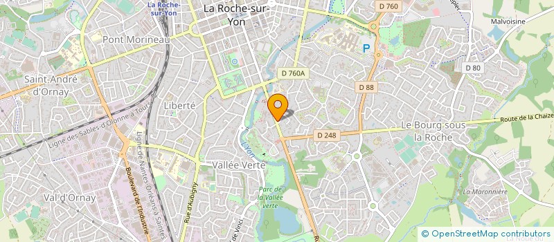 localisation de l'entreprise ASS LIOGER à LA ROCHE-SUR-YON