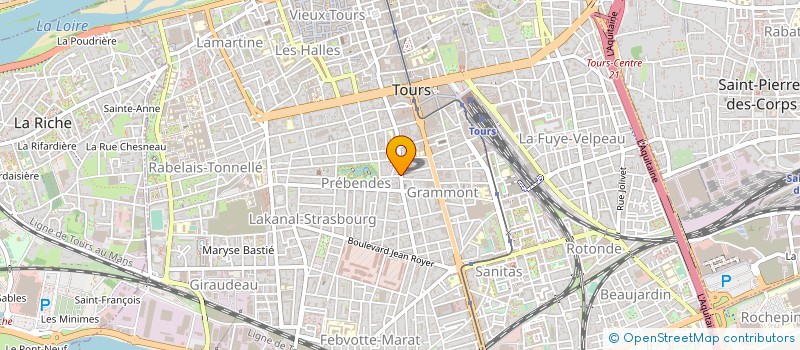 localisation de l'entreprise ASS LIONS CLUB DE TOURS à TOURS