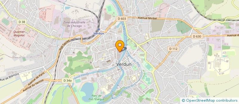 localisation de l'entreprise ASS LIONS CLUB DE VERDUN à VERDUN