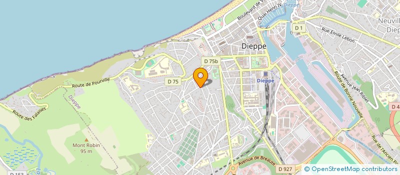 localisation de l'entreprise ASS LIONS INTERNATIONAL à DIEPPE