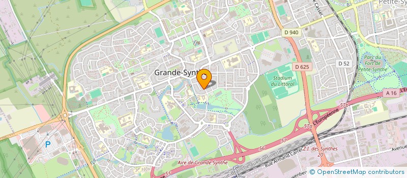 localisation de l'entreprise ASS LME RECORDZ  GRANDE-SYNTHE