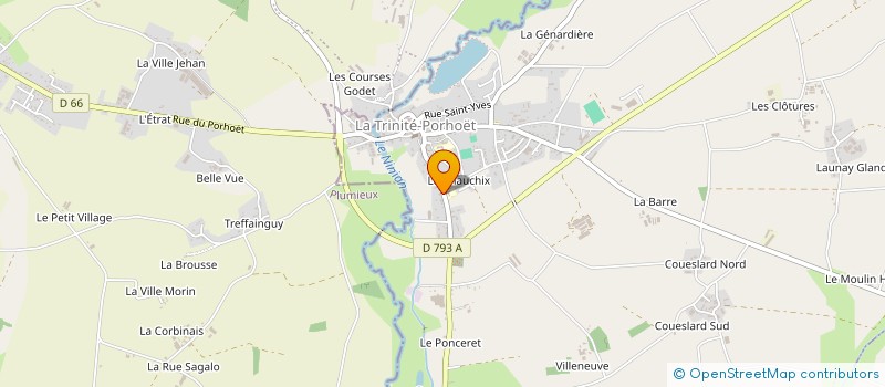 localisation de l'entreprise ASS LOC AIDE FAM RUR T F à SAINT-MALO-DES-TROIS-FONTAINES
