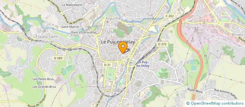 localisation de l'entreprise ASS LOC CONSOMMATION LOGEMENT CADRE VIE à LE PUY-EN-VELAY