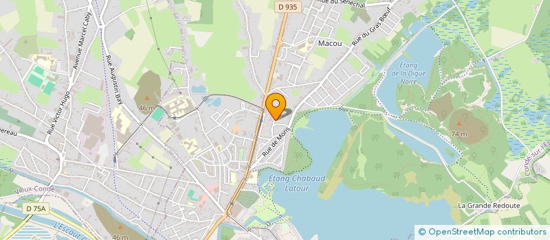 localisation de l'entreprise ASS LOC DES TEMOINS DE JEHOVAH  CONDE-SUR-L'ESCAUT