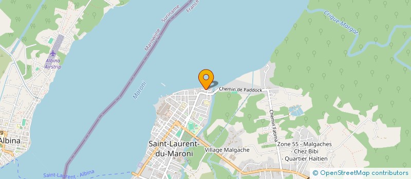 localisation de l'entreprise ASS LOC MARINAS ALIZEES DOM LAC BLEU à SAINT-LAURENT-DU-MARONI
