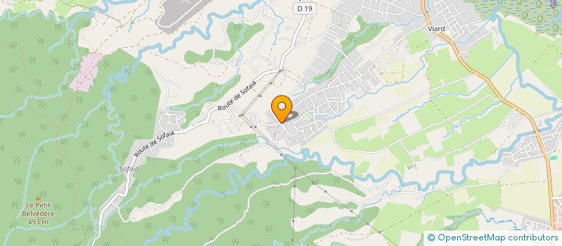 localisation de l'entreprise ASS LOCAL CULTE TEMOIN JEHOVAH BELLEVUE  SAINTE-ROSE