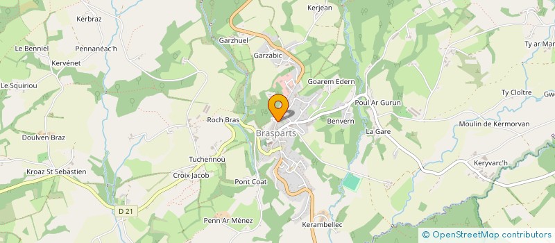 localisation de l'entreprise ASS LOCALE ADMR à BRASPARTS