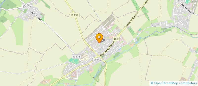 localisation de l'entreprise ASS LOCALE ADMR BRETTEVILLE L ORGUEILLEU  THUE ET MUE