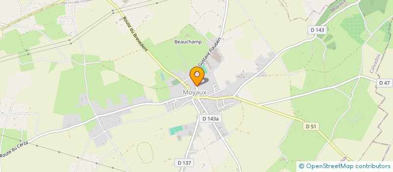 localisation de l'entreprise ASS LOCALE ADMR DE MOYAUX ET ENVIRONS à MOYAUX