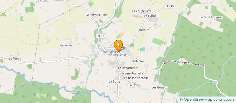 localisation de l'entreprise ASS LOCALE ADMR DU DOMFRONTAIS ET DU PASSAIS à DOMFRONT-EN-POIRAIE