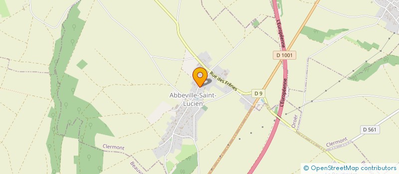 localisation de l'entreprise ASS LOCALE AIDE FAMIL RURALE THIEUX à THIEUX