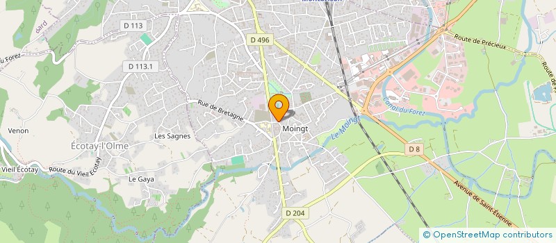 localisation de l'entreprise ASS LOCALE AIDE FAMILL RURALE  CHAMPDIEU