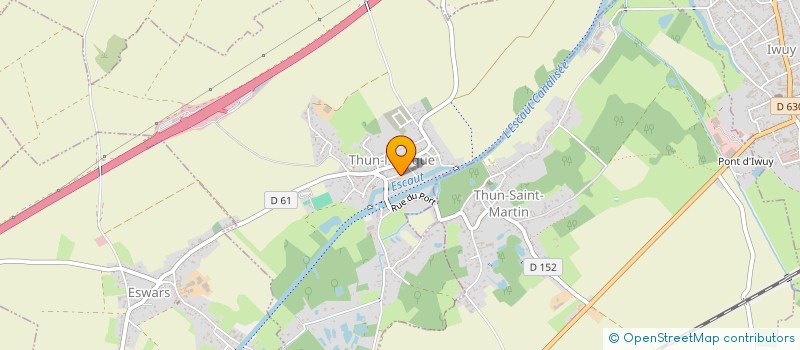 localisation de l'entreprise ASS LOCALE DES A C ET P G  THUN L'EVEQUE