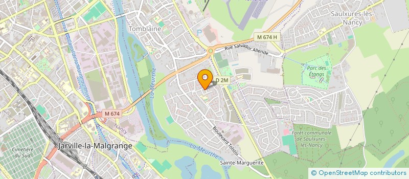 localisation de l'entreprise ASS LOCALE DES FRANCAS DE TOMBLAINE  TOMBLAINE