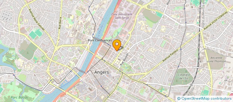 localisation de l'entreprise ASS LOCALE DES TEMOINS DE JEHOVAH à ANGERS