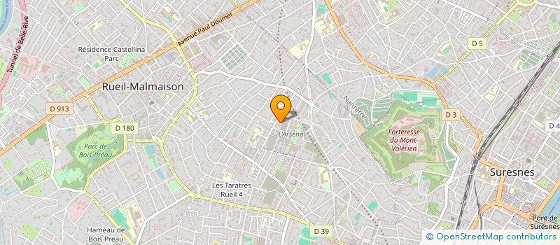 localisation de l'entreprise ASS LOCALE EMPLOIS FAMIL 92 RUEI PLATEAU à RUEIL-MALMAISON