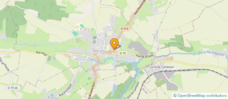 localisation de l'entreprise ASS LOCALE POUR L'EMPLOI ET SOLIDARITE  PERNES