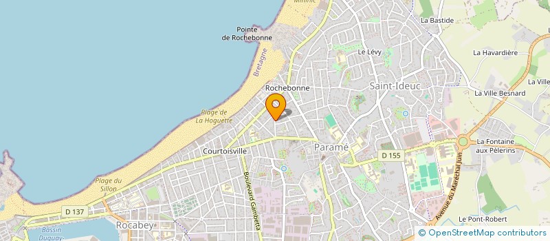 localisation de l'entreprise ASS LOCALE POUR LE CULTE DES TEMOINS DE JEHOVAH DE SAINT MALO  SAINT-MALO